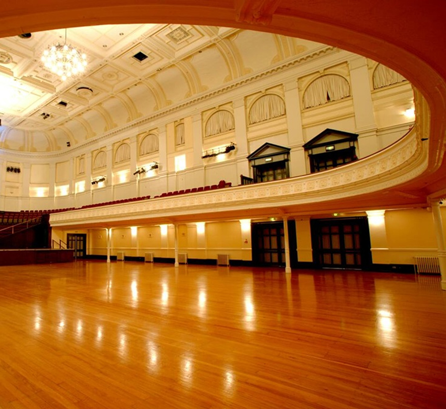 Old photo of the town hall